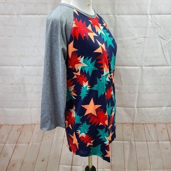 Lularoe Randy falling stars baseball tee - Picture 6 of 12